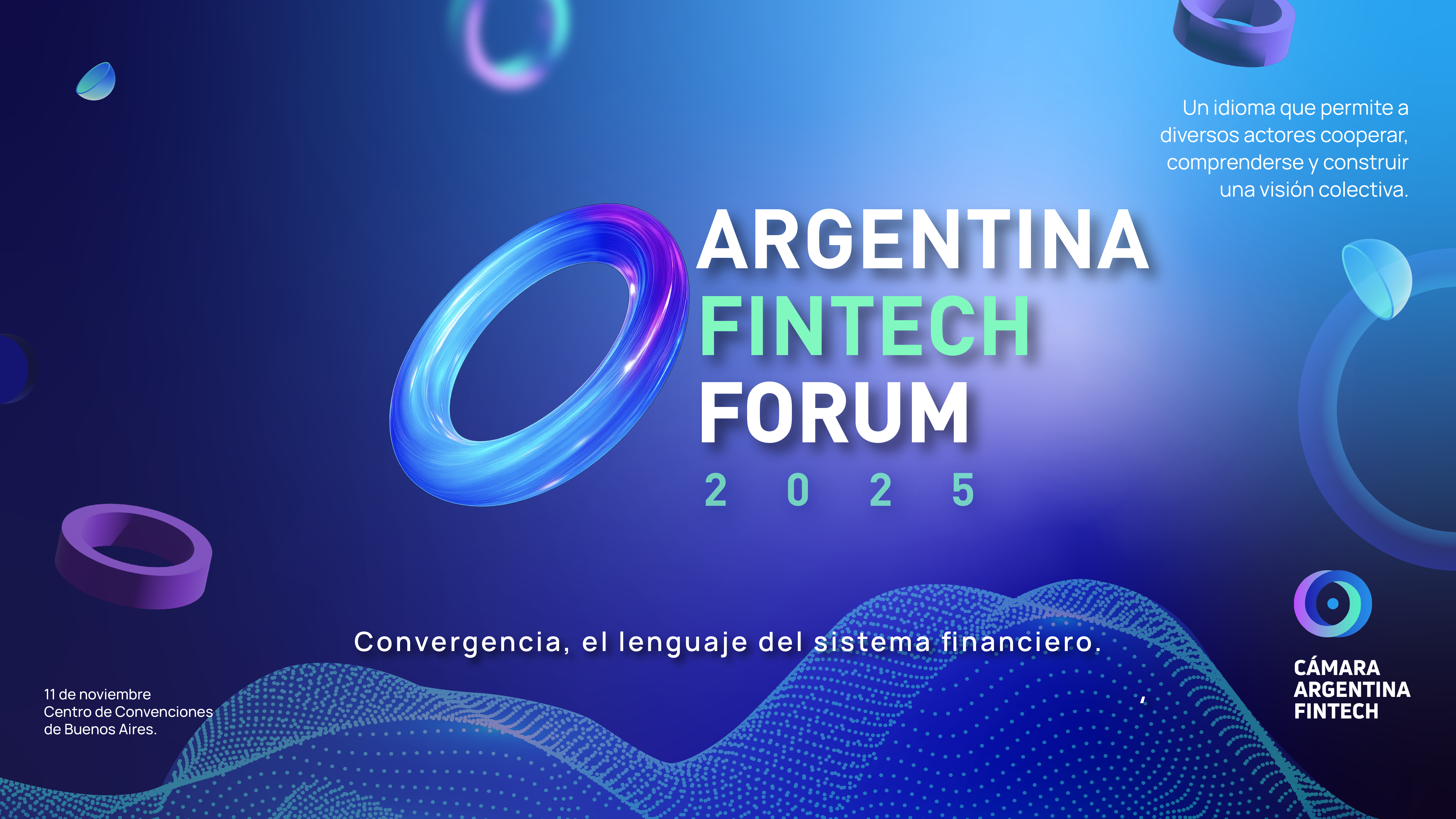 Key visual — Argentina Fintech Forum 2025