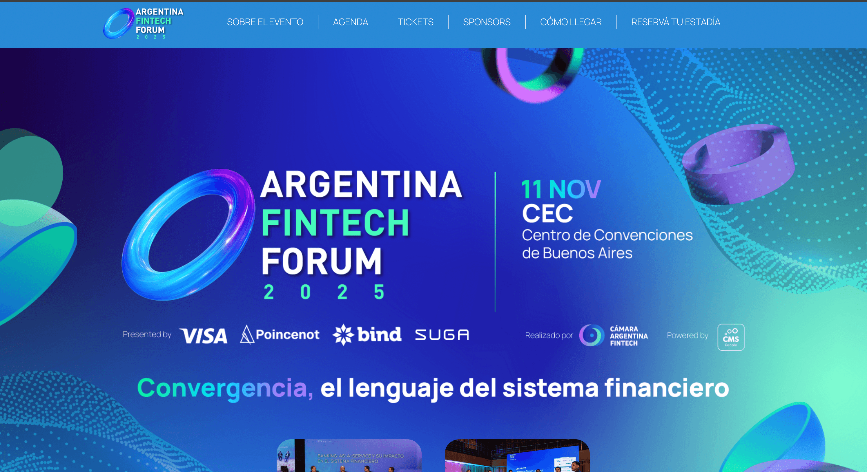 Web oficial — Argentina Fintech Forum 2025